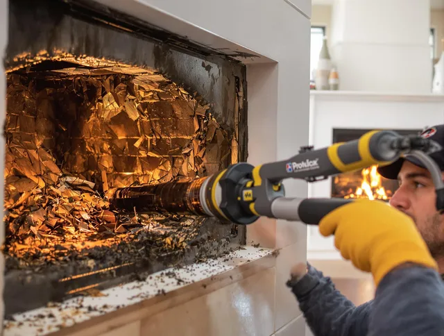 Professional chimney cleaning by Port Chester Chimney Sweep in Port Chester, NY