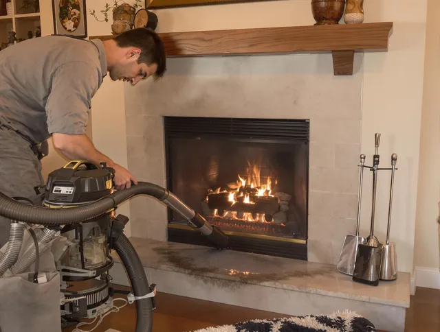 Routine fireplace upkeep by Port Chester Chimney Sweep in Port Chester, NY