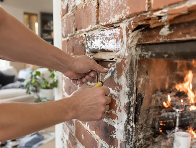 Routine fireplace repair by Port Chester Chimney Sweep in Port Chester, NY