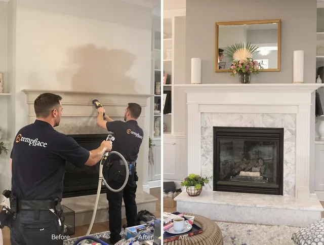 Professional soot removal by Port Chester Chimney Sweep team in Port Chester, NY